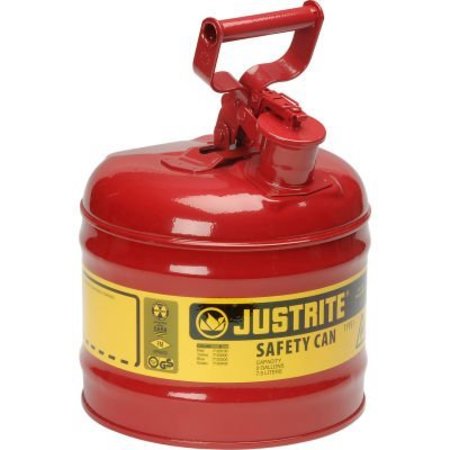 JUSTRITE 2 gal Red Steel 7120100